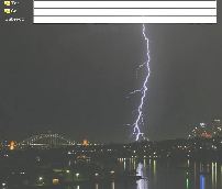 Lightening Over Sydney